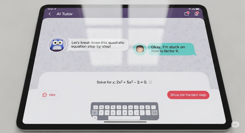 Giao diện Chatbot Gia sư